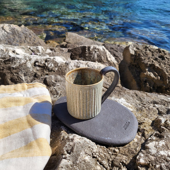 Handmade ceramic cup. Perfect for your morning coffee.