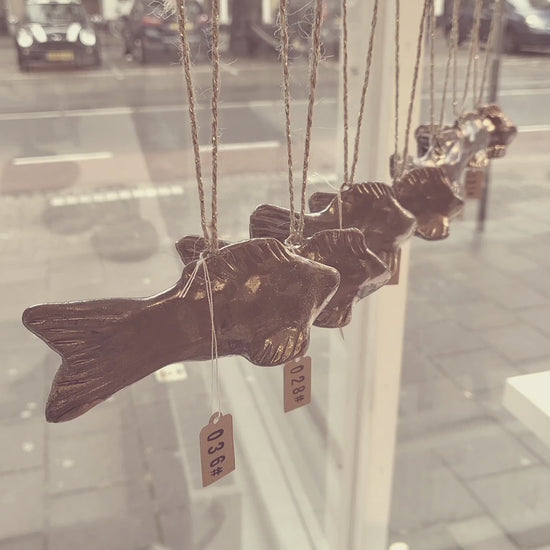 Load and play video in Gallery viewer, Fish ornament

