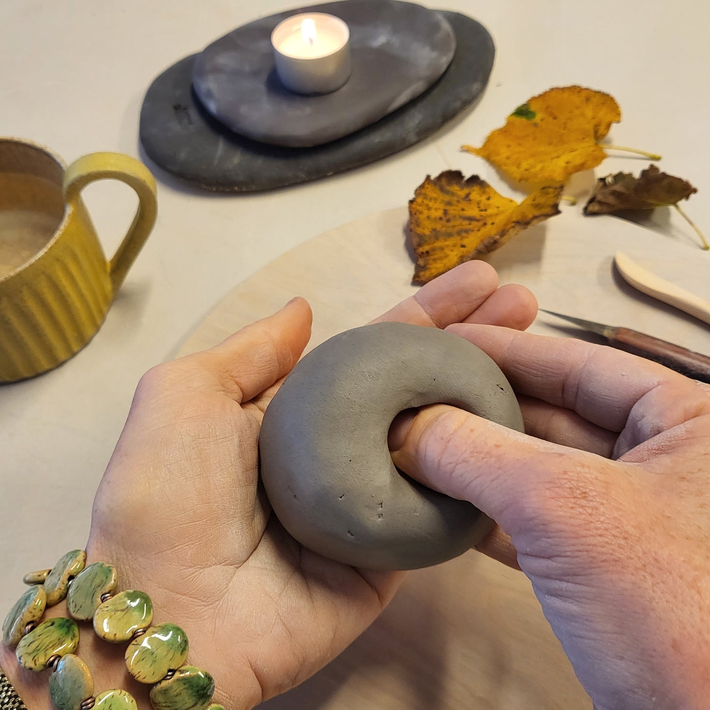 Relax with clay